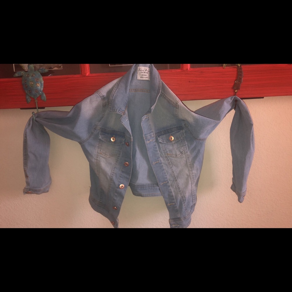 Jean jacket from forever21